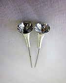 83108 Diamonte Silver Pin