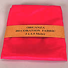 Deco Fabric Organza D.Pink L300 W150