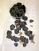 b1504 Black rose petals