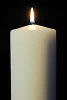 2x6 inch Pillat Candle