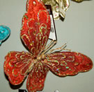 Red Gold Butterfly