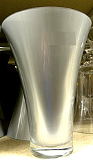 880966900 Vase 'Spike' Silver Width: 18cm Height: 25cm