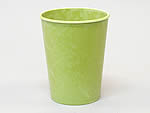 324690 Plastic Flowerpot Green 13dx16h cm