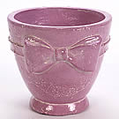 Pink Bow Pot