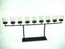 Black T-Light Holder x9