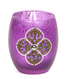 Purple Tealight Holder