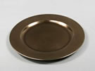 202043 Plastic Plate 28cm Bronze