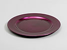 202044 Plastic Plate 28cm Purple