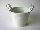 Pot Round White