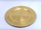 Round Plate Gold