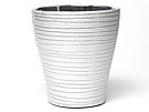 Tulip pot silver d13.5 h14.5