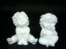 Angel sitting 2asst white L7.5 w4 h 6.5cm