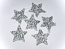 203141 Star Garland Silver 10.5cm