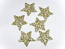 203142 Star Garland Gold 10.5cm