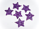 203149 Star Garland Purple 10.5cm