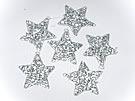 203181 Star Garland Silver 18.5cm