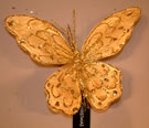 Glitter Gold Butterfly