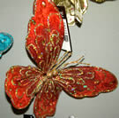 Red Gold Butterfly