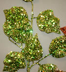 Green Glittered Foliage