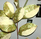 Green Laurel Glittered