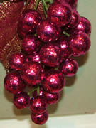 Pink Grape Glittered