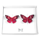 Red Glitter Butterfly