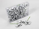 27264 Glitter Star Pick 18x6 Silver 40mm