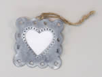 310081 Metal Photo Frame Hanging 9x9cm