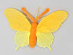 325135 Butterfly Hanging Yellow 45cm