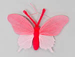 325137 Butterfly Hanging Pink 45cm