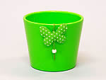 325551 Flowerpot Green 12x12x10cm