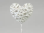 330111 Willow Heart Pick 33cm