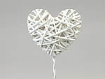 330121 Willow Heart Pick 36cm